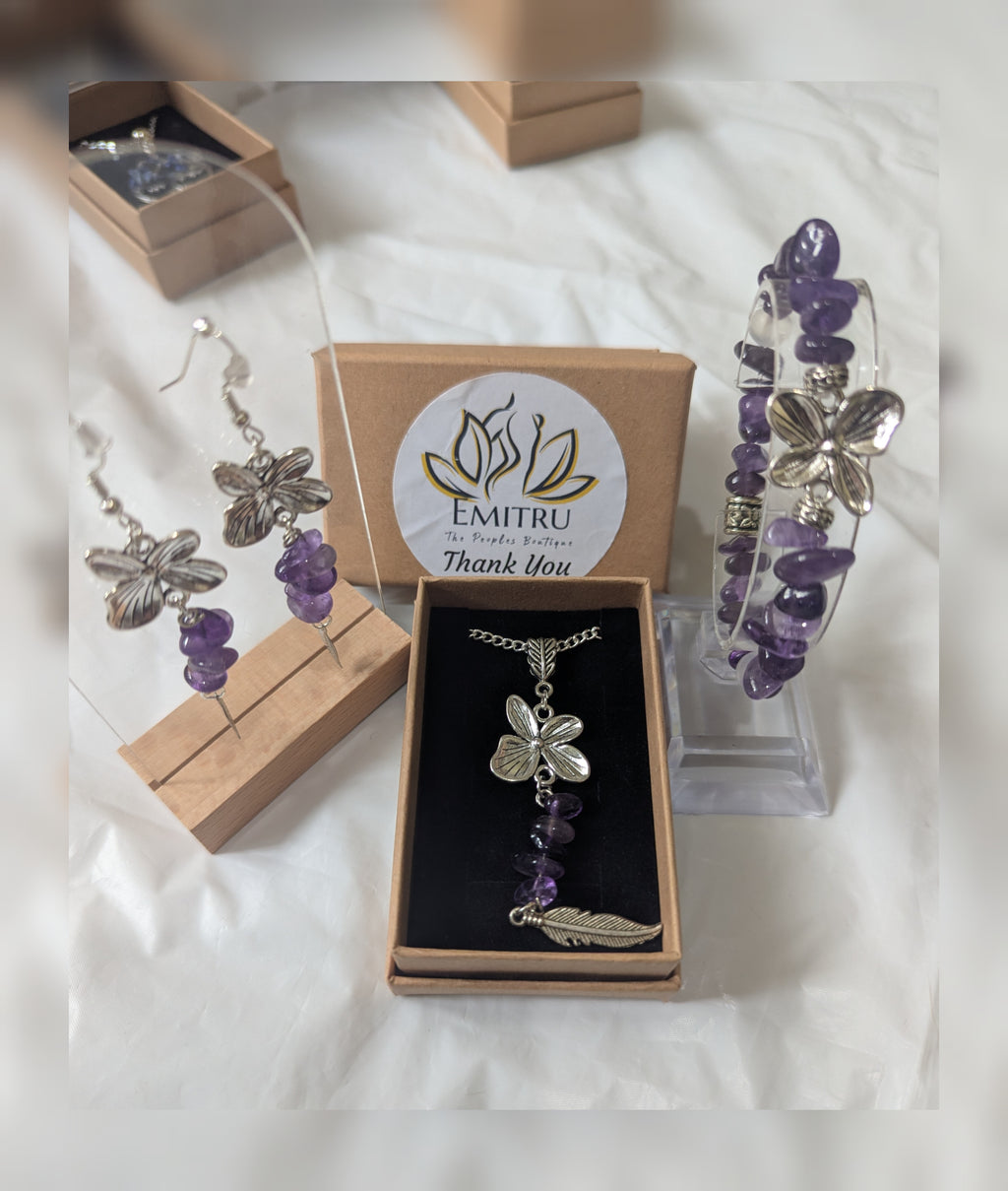 Amethyst Accessory Set