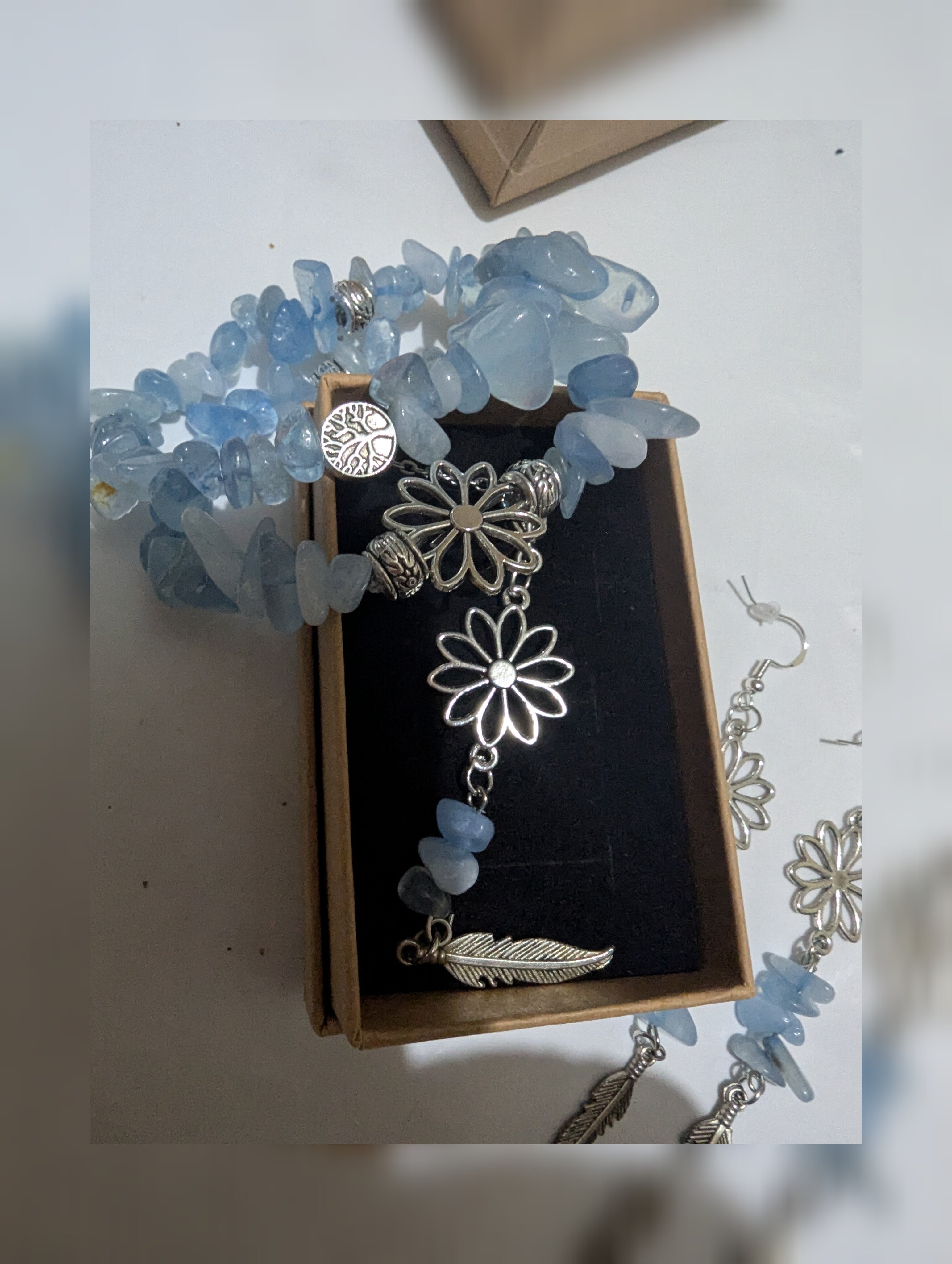 Aquamarine Jewelry Set