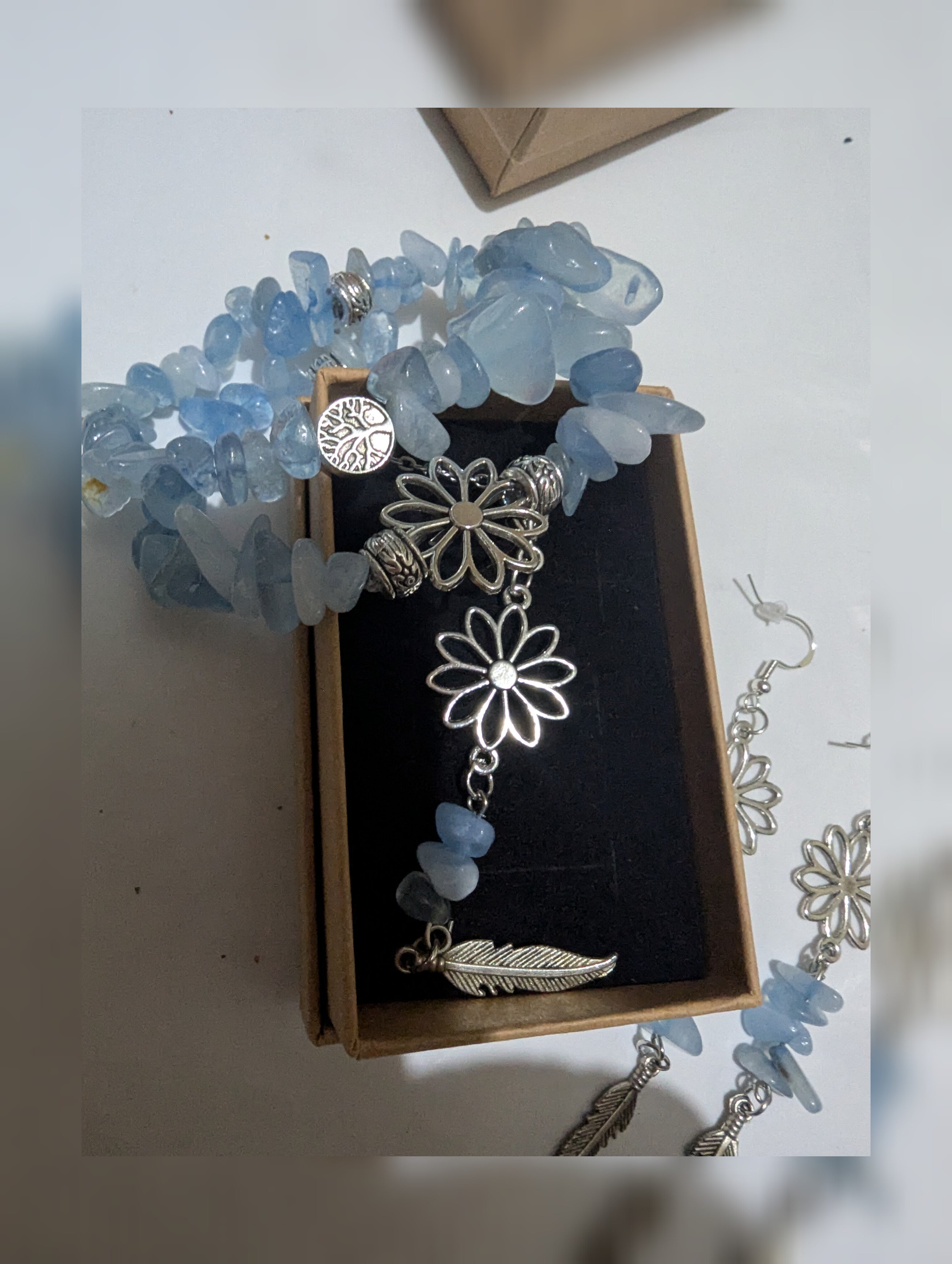 Aquamarine Jewelry Set