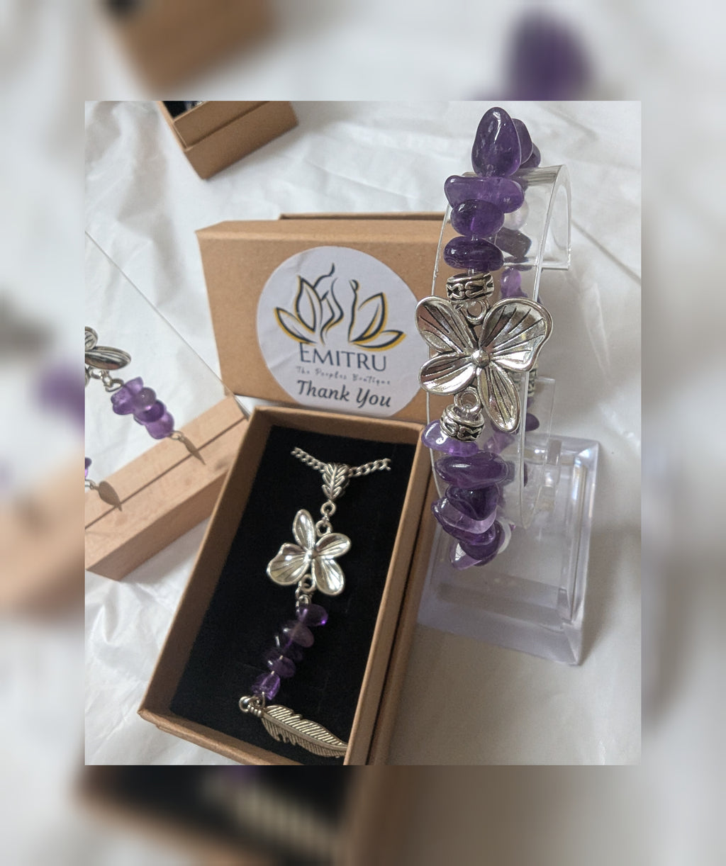 Amethyst Accessory Set