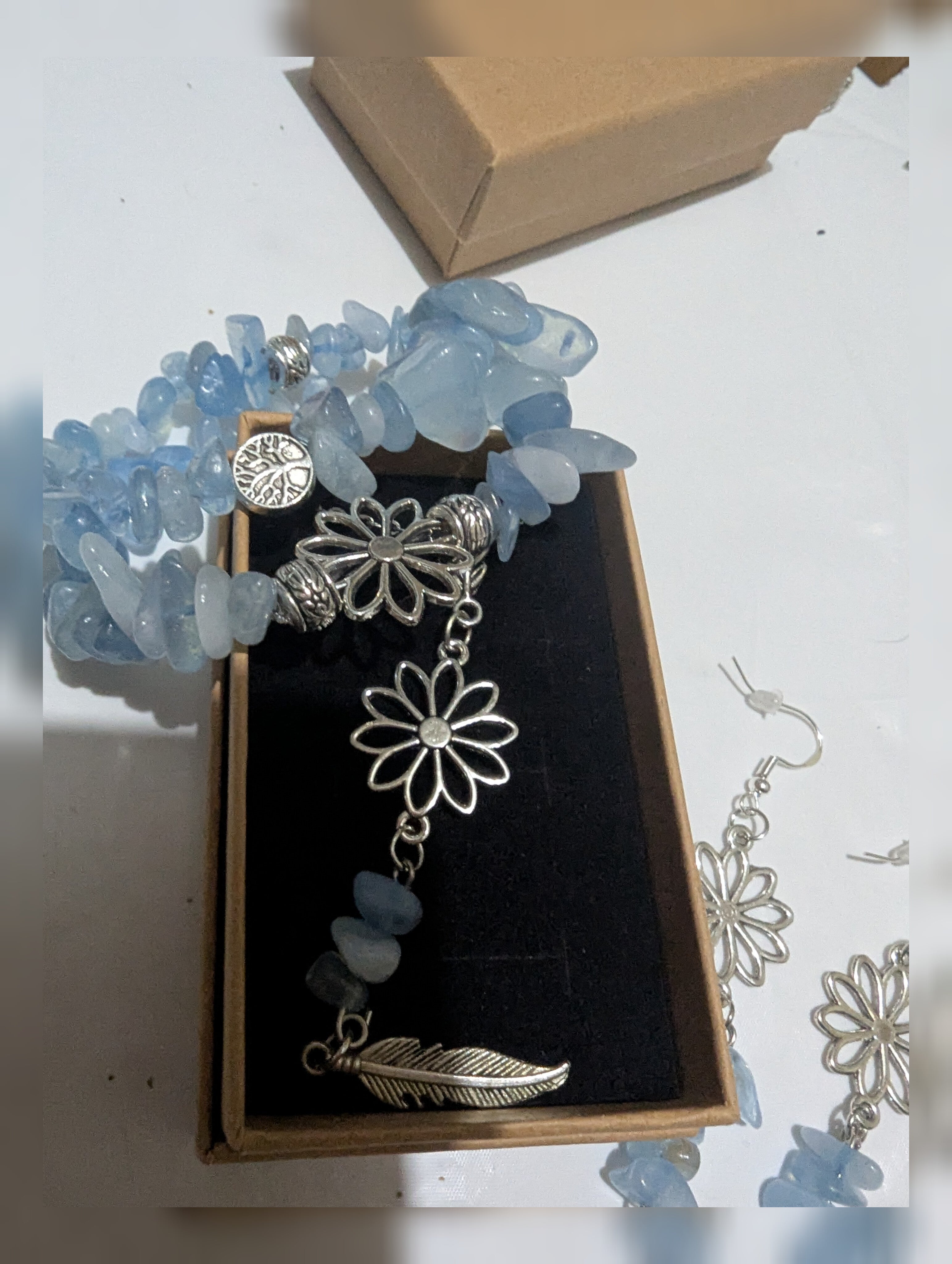 Aquamarine Jewelry Set